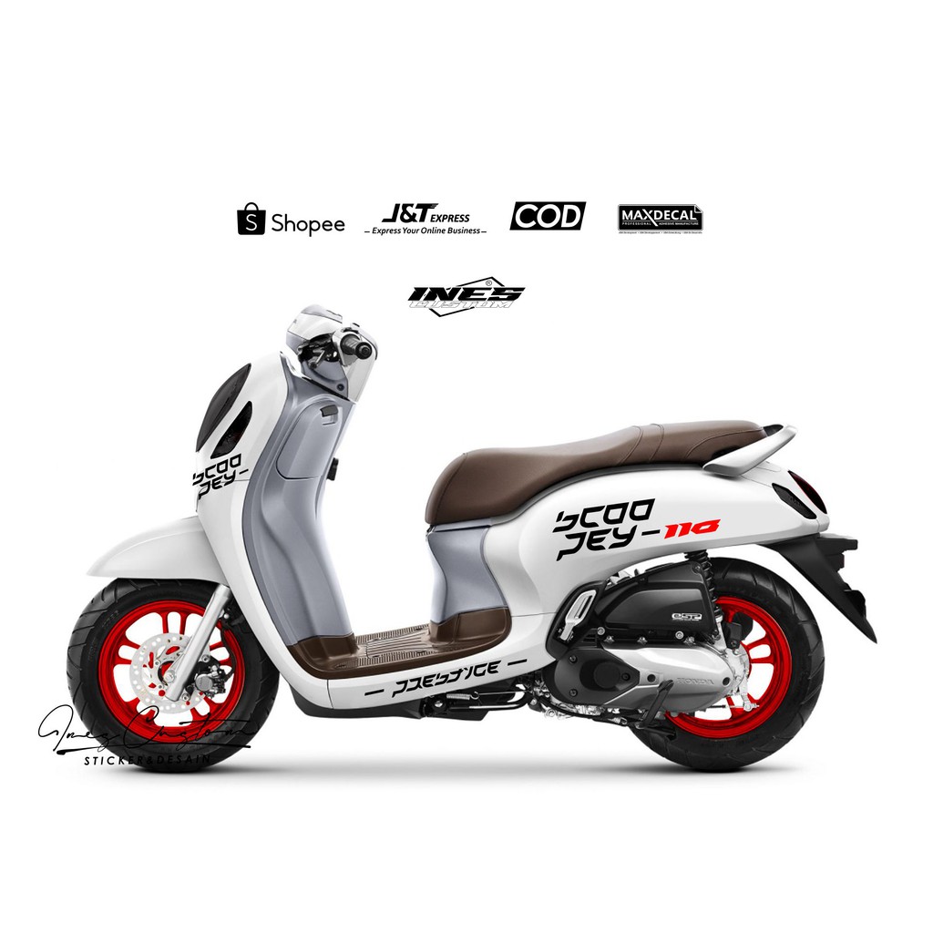 CUTTING/STRIPING scoopy prestige 2021