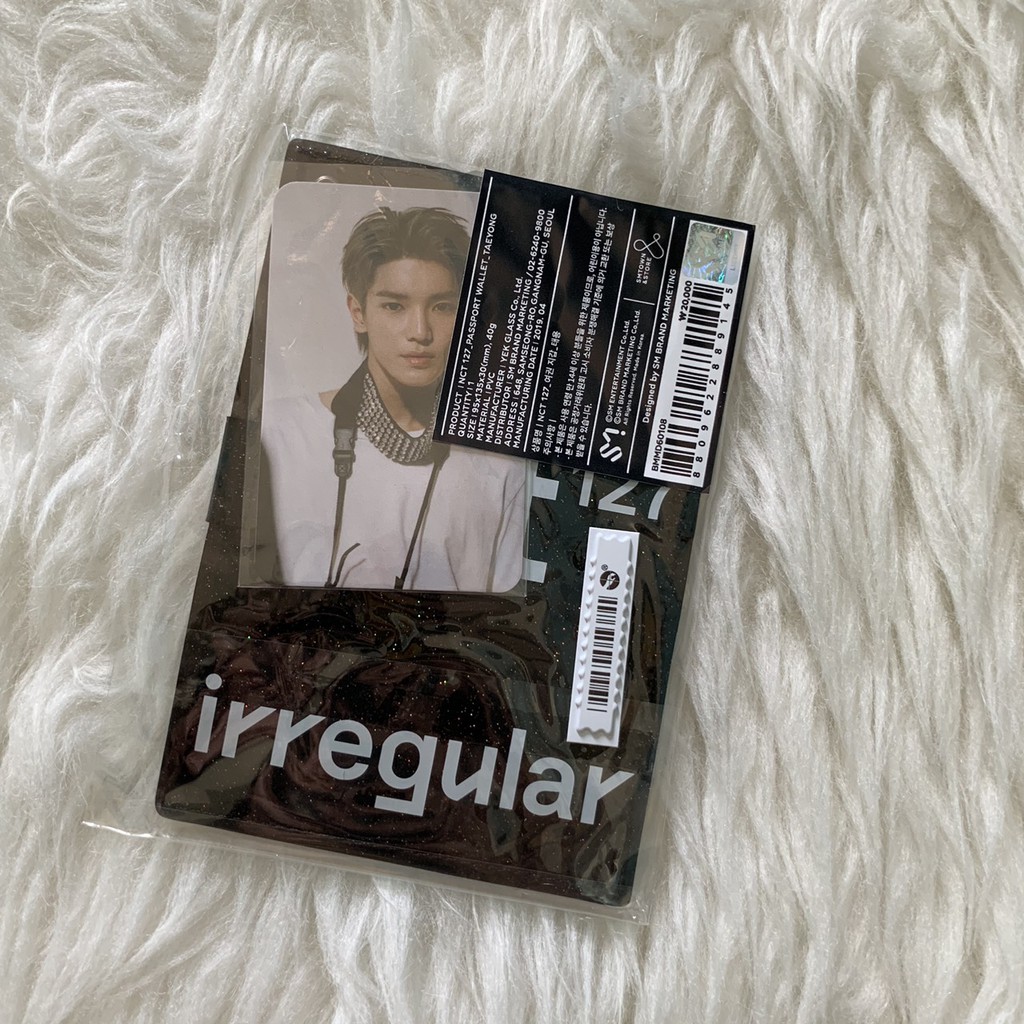 NCT127 Passport Wallet Taeyong