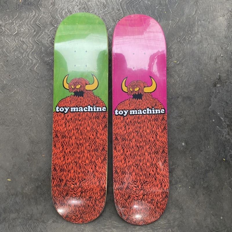 Puppets Toy Machine skateboard Fury Monster 8.0 | deck wheels griptape truck bearing original puppetskate murah