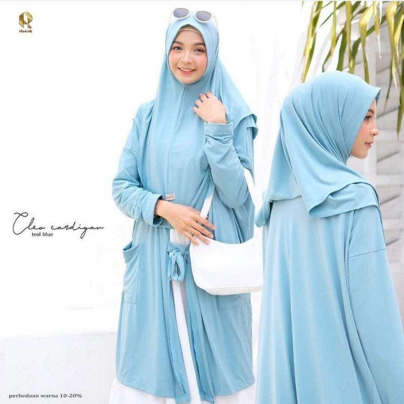 Khimar Cardigan Hijab CLEO CARDIGAN 2in 1