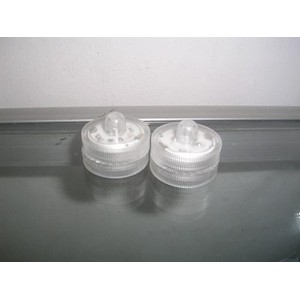 White Color underwater LED Submersible Candles LED tealight /lampu lilin led rendam air