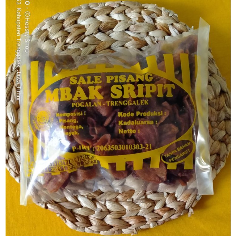 

Camilan khas Trenggalek Sale pisang