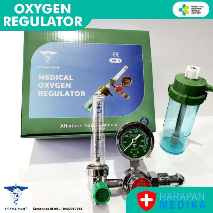 Regulator Cosmo Med Regulator Tabung Oksigen, Cosmomed Medical Oxygen Regulator