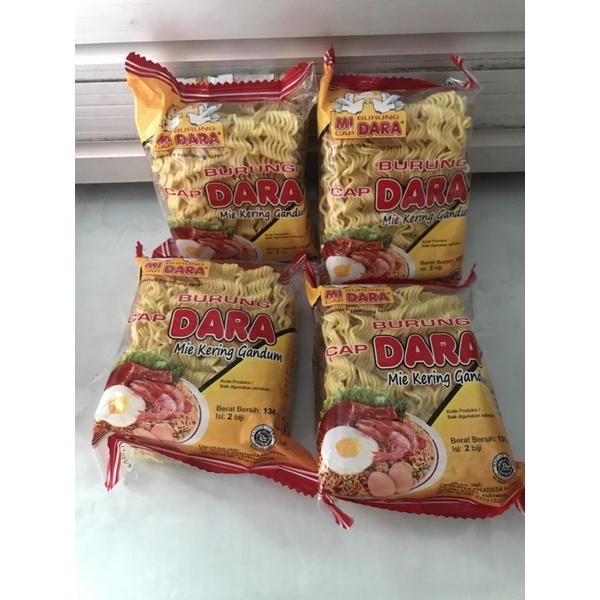 

Mie burung dara (isi 2 biji)