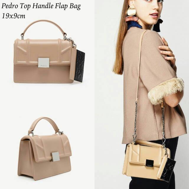 Tas wanita import Pedro top handle Original