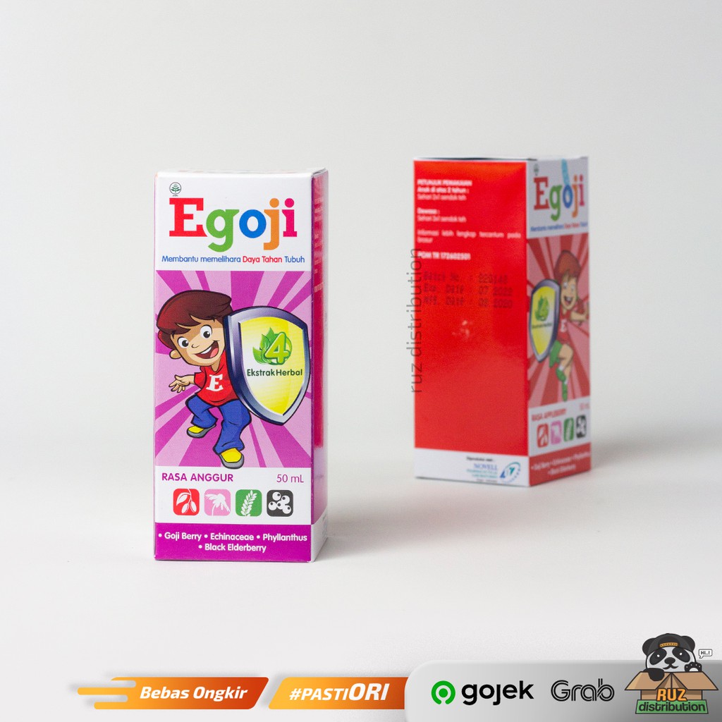 Egoji Sirup Vitamin Anak - Vitamin Daya Tahan Tubuh Anak