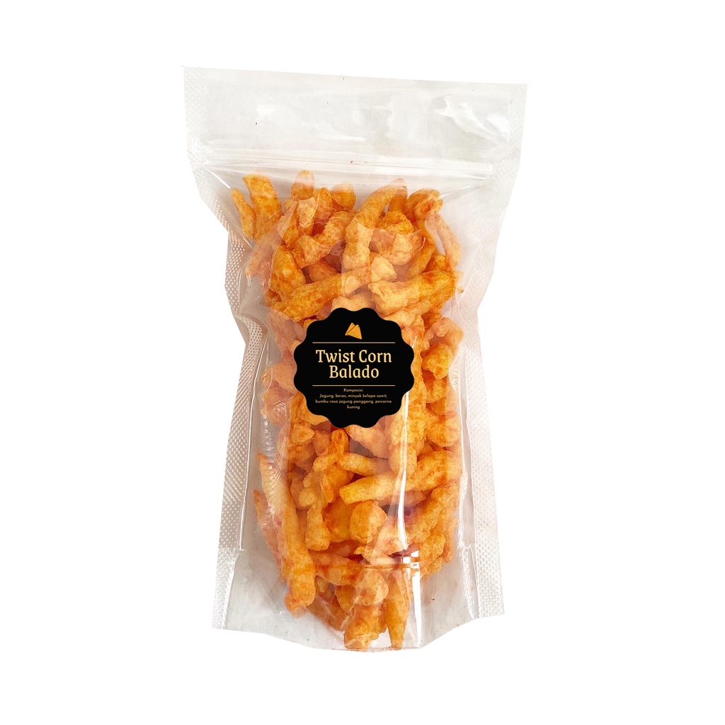 [DELISH SNACKS] Paket Bundling Twist Corn (S) / Cemilan Camilan / Special Bundle Package / Ori + Balado