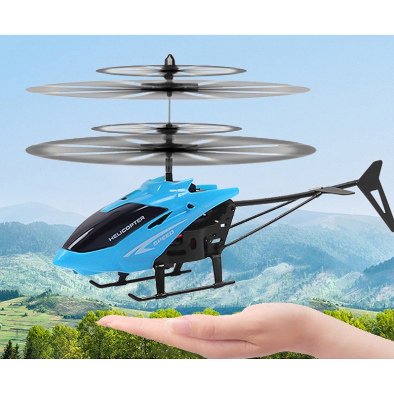 Helikopter dengan Cahaya Listrik Terbang Mainan Radio Remote Control Pesawat Indoor Outdoor Permainan Model Hadiah ulang tahun helikopter remote control helicopter remot