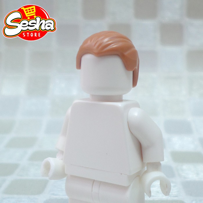 Lego Hair Light Brown - Lego Minifig Part - 5Eeebe - Original Asli