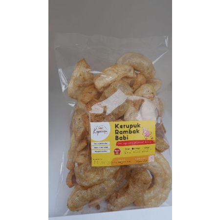 

KERUPUK KULIT RAMBAK BABI KEPAWON BALI 50gr - ENAK & MURAH (NON HALAL)