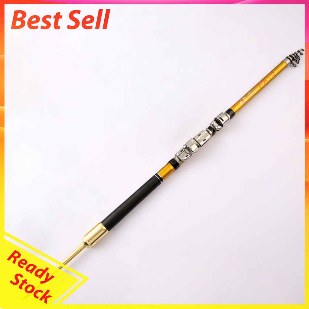 Telescopic Mini Fishing Rod Carbon Outdoor Raft Pole Fishing Tackles Tools