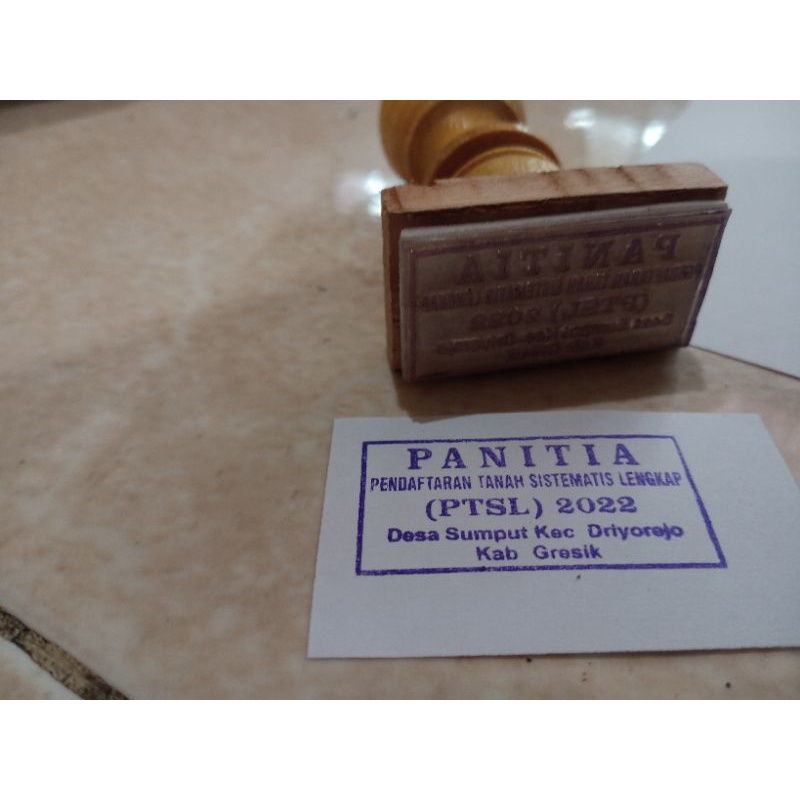 Custom Stempel Kayu Persegi Panjang | Stempel Kayu Runaflek Persegi Panjang | Stempel Kantor | Stempel Pabrik | Stempel Akutansi-5