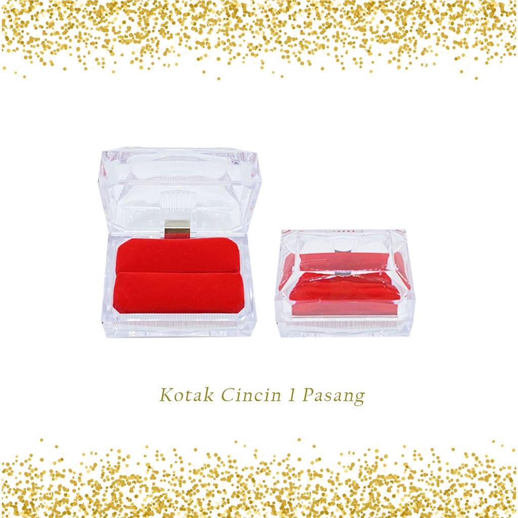 KOTAK PERHIASAN CINCIN LUXURY