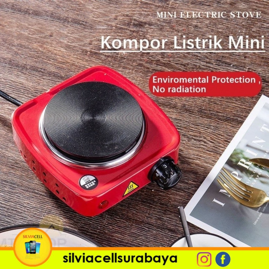 Kompor Listrik Mini Hot Plate Portable - Kompor Portable