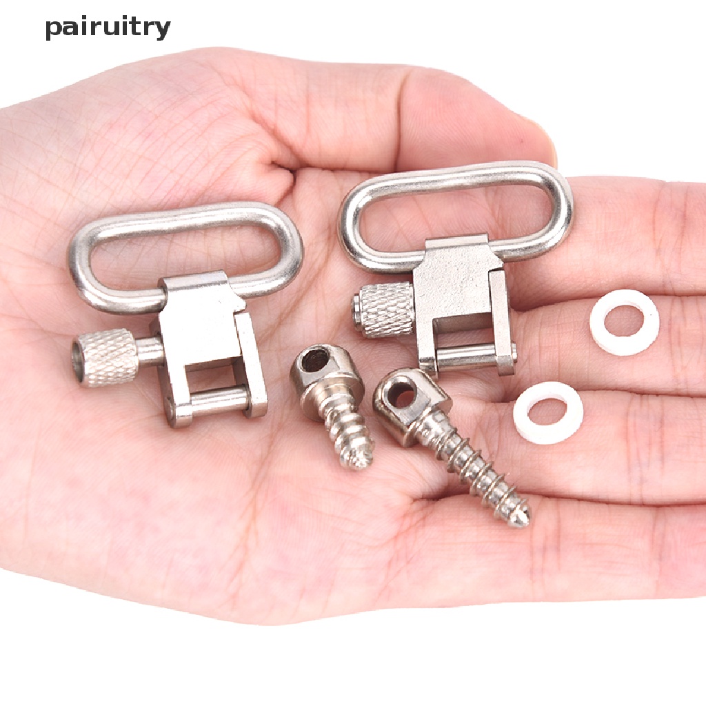 Prt 1 Pasang Straptali Sling Swivel Bahan Baja Untuk Senapan PRT