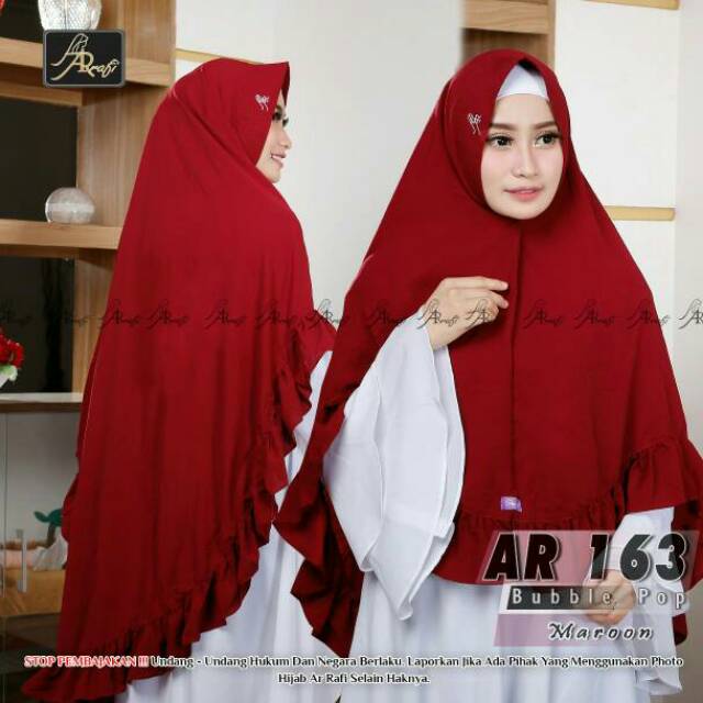 ARRAFI STORE - AR 163 ORI HIJAB AR RAFI
