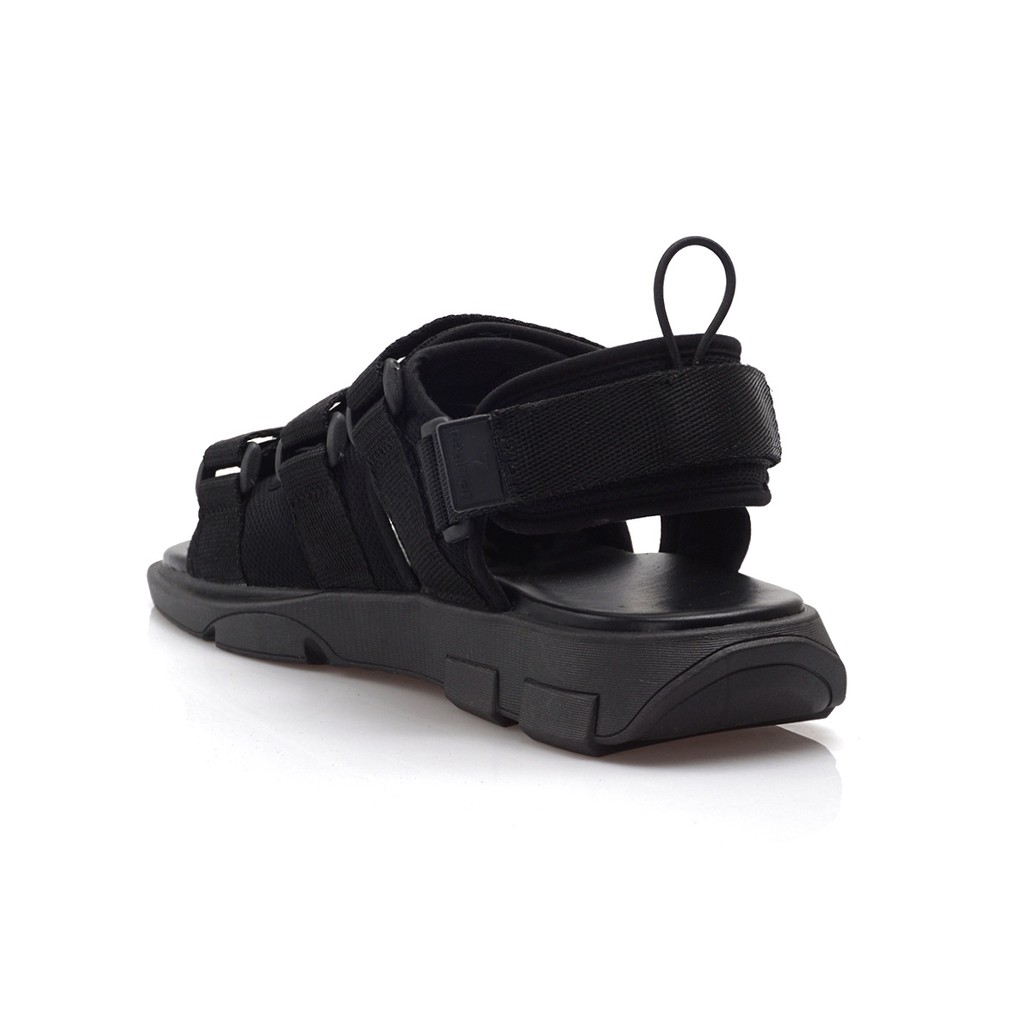 Secret Full Black | Sendal Gunung Original Kulit Kasual Pria Sandal Footwear New Ori | FORIND x Reyl