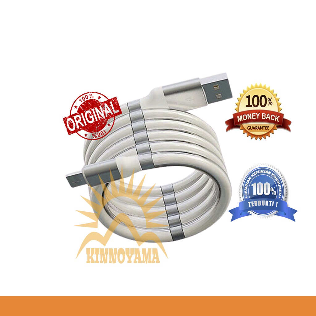 Supercalla Cable / Kabel Data Anti Kusut (Type B /micro USB) 1,2 meter