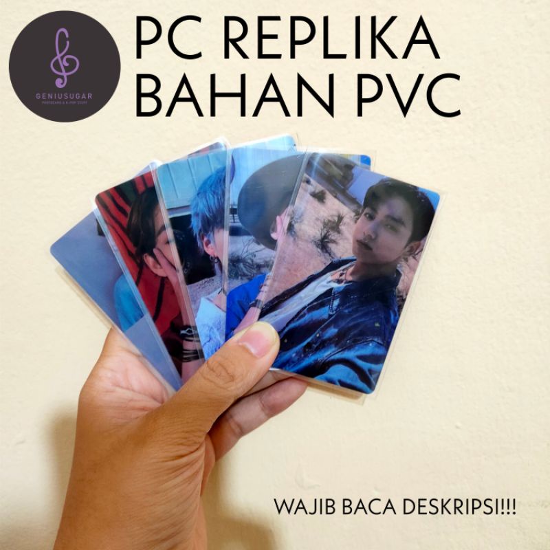 PHOTOCARD TEBAL BAHAN PVC ANTI AIR CUSTOM