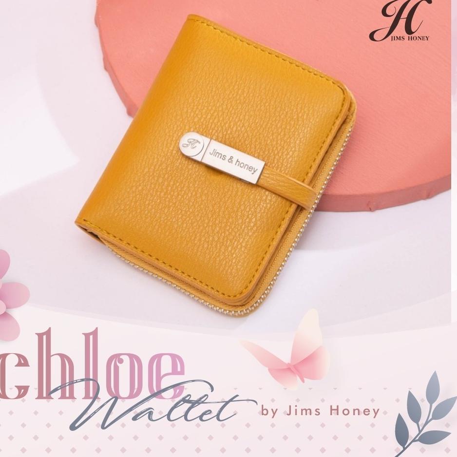 New Product DOMPET LIPAT DAN CARD WALLET MINI WANITA CHLOE WALLET MERK JIMS HONEY