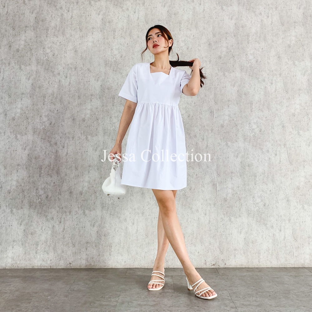 Premium Helleta Plain Dress HH 164 COTTON