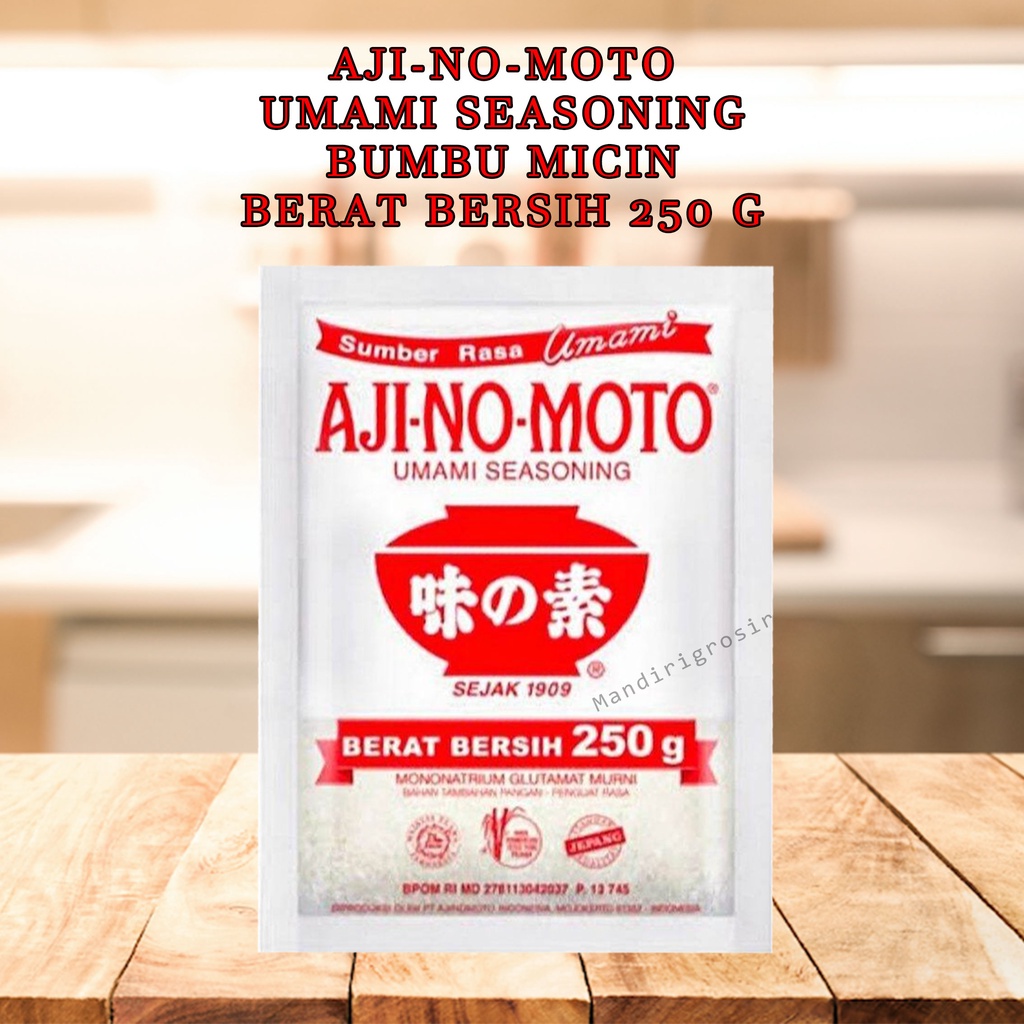 PENYEDAP RASA * AJINOMOTO * PENGUAT RASA  * 250g