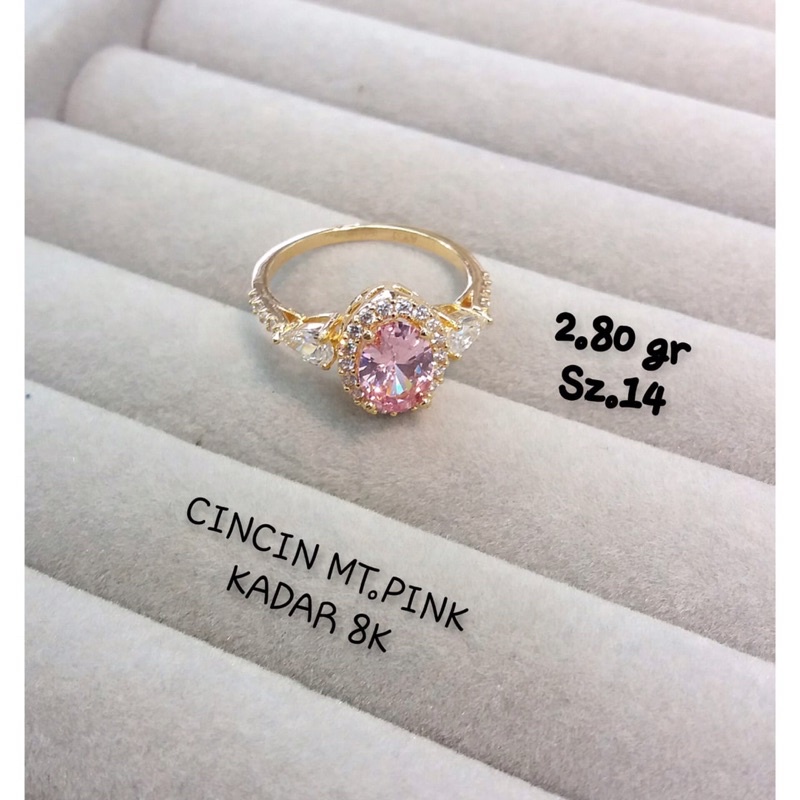 CINCIN AYU GOLD FASHION WANITA DEWASA MATA ELEGAN KADAR 375/8K