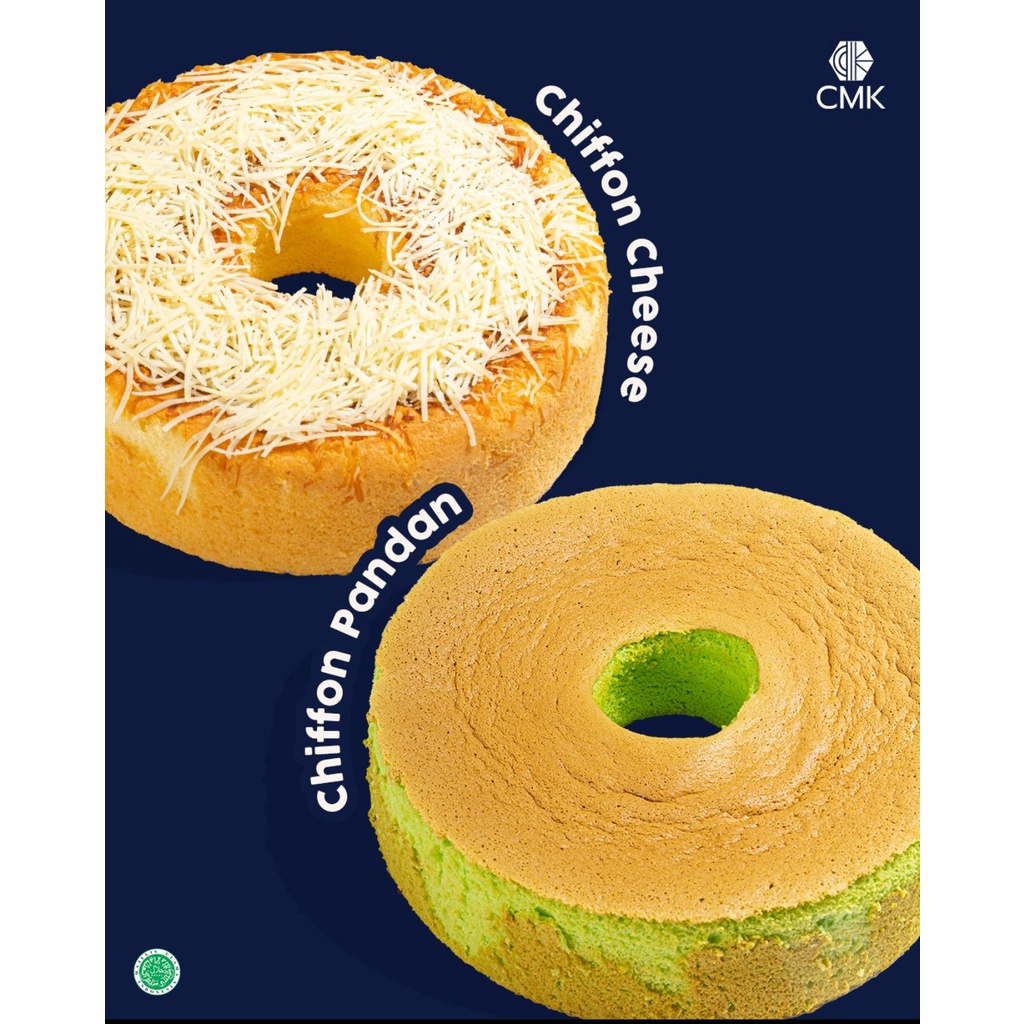 

Chiffon (cheese, pandan)