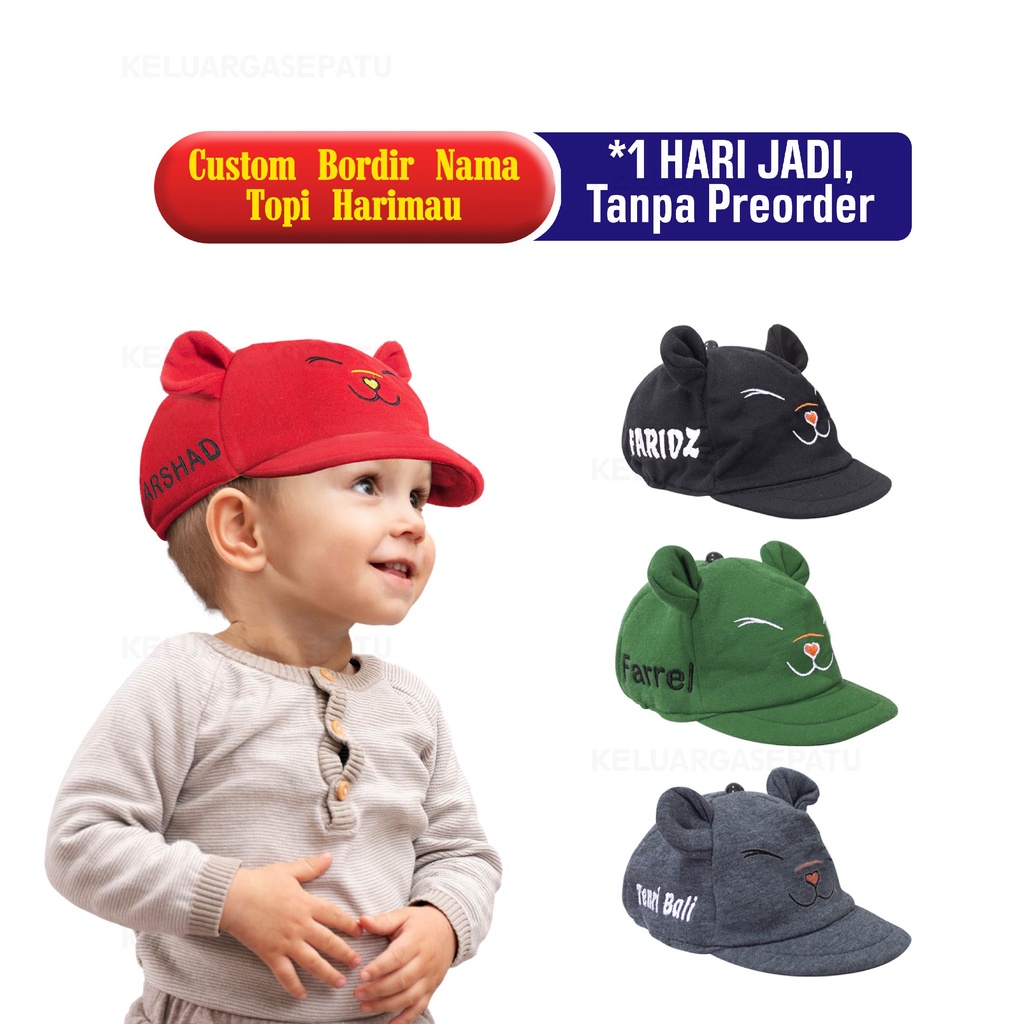 TOPI NAMA BAYI BORDIR NAMA BAYI LUCU TOPI CUSTOM BAYI LUCU TOPI ANAK BORDIR NAMA MURAH MOTIF TOPI BAYI TOPI BAYI LUCU TOPI BAYI KARAKTER HARIMAU TOPI BAYI HARIMAU TOPI BAYI LAKI LAKI TOPI BAYI PEREMPUAN TOPI BAYI TOPI ANAK BAYI KARAKTER HEWAN MURAH