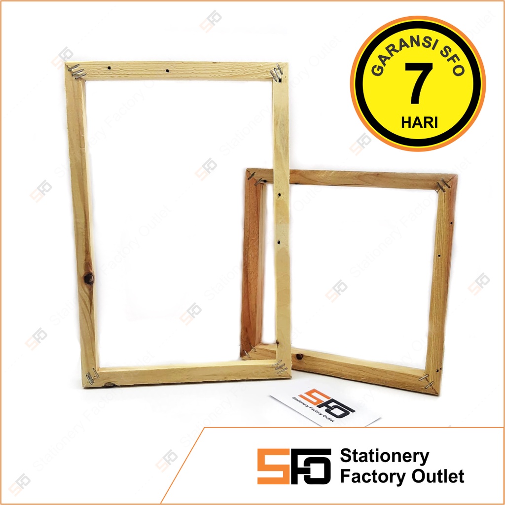 

Kayu Spanarm 30 x 15 cm - Frame Kanvas Lukis - SFO Semarang Official