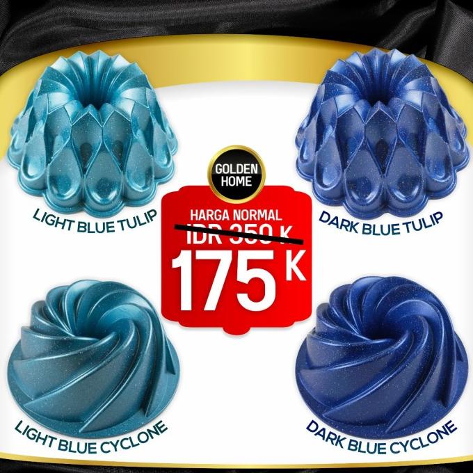 +++++] Bundt Baking Cake Loyang Cetakan Kue Bolu Tulban Sultan Pan Marble