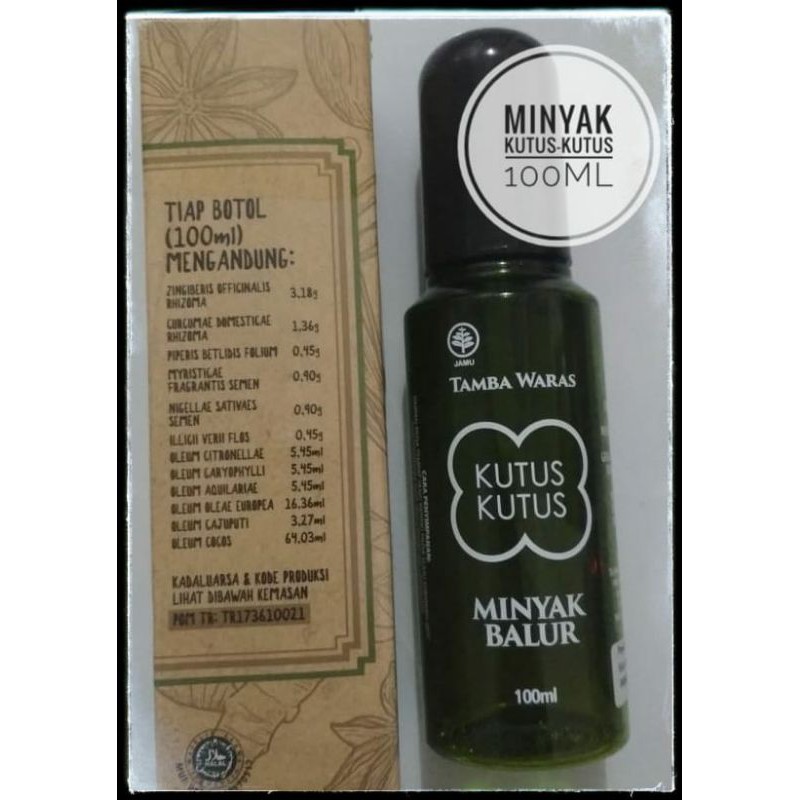 Minyak Kutus Kutus Original Berkhasiat