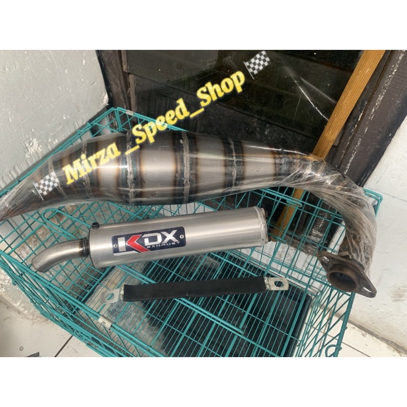 KNALPOT KDX EXHAUST NINJA RR