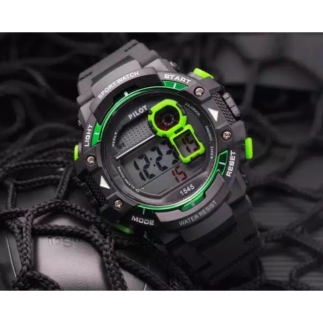 Jam Tangan Pria Anti Air Pilot Original X-Sport PLT1545