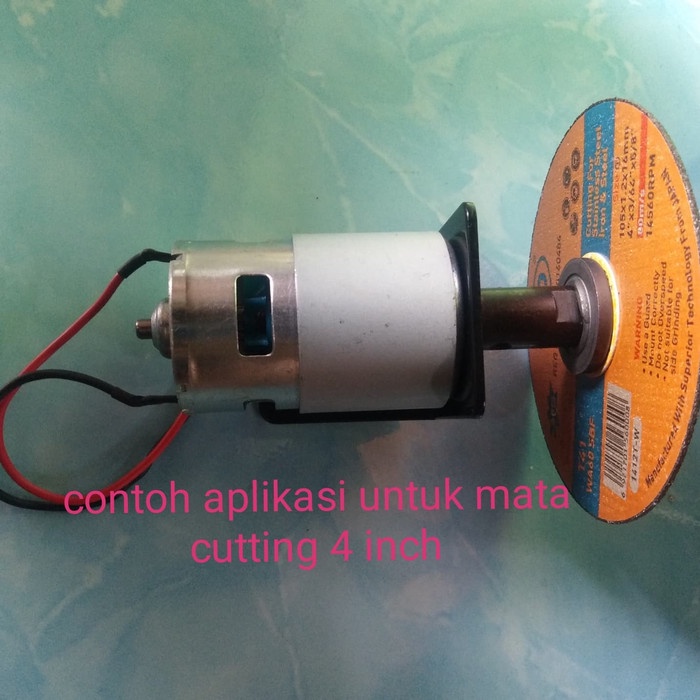 C202Vv Motor Dinamo 775 Satu Set Mandrel Gerinda - Tipe B V20V1F