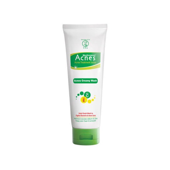 ORIGINAL ACNES CREAMY WASH 100 GRAM / FACIAL FOAM ACNES CREAMY WASH 100 ML