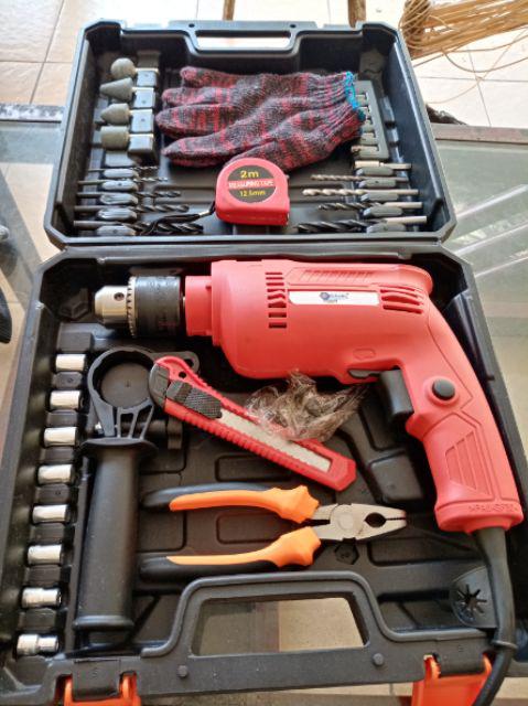 Hiroki Hr 8313bt Koper Set Mesin Bor Set Bor 13 Mm Bor Tembok Beton Set Heavy Duty Wall Drill