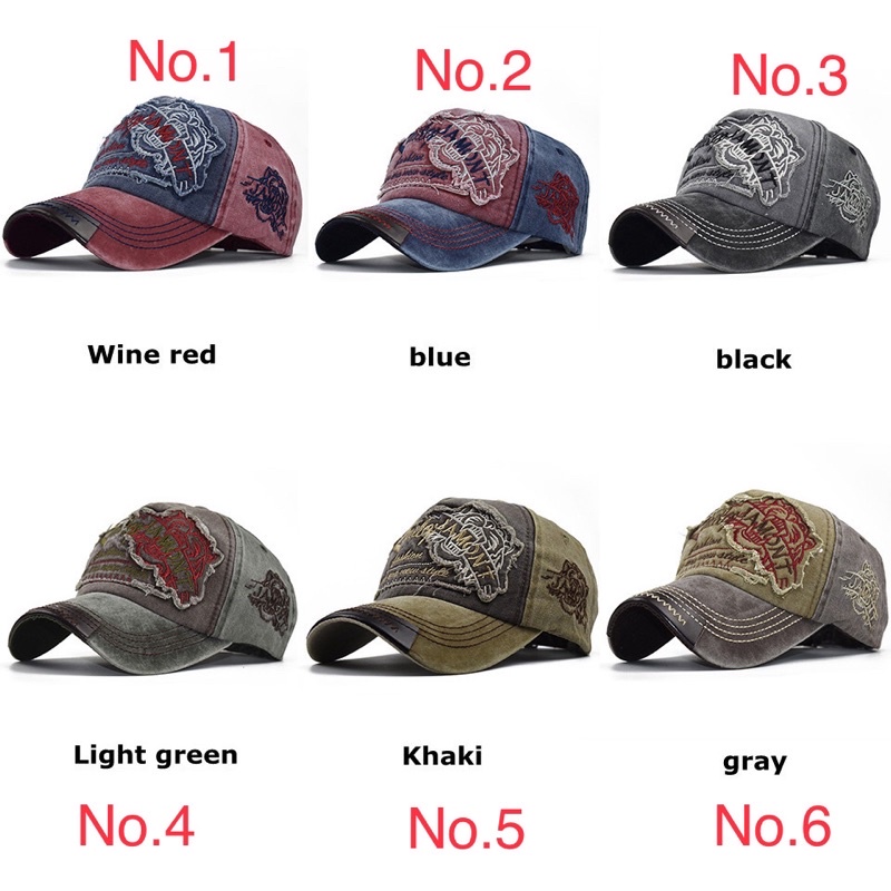 Topi Baseball Pria Fashion Cap Topi Jamont Tiger