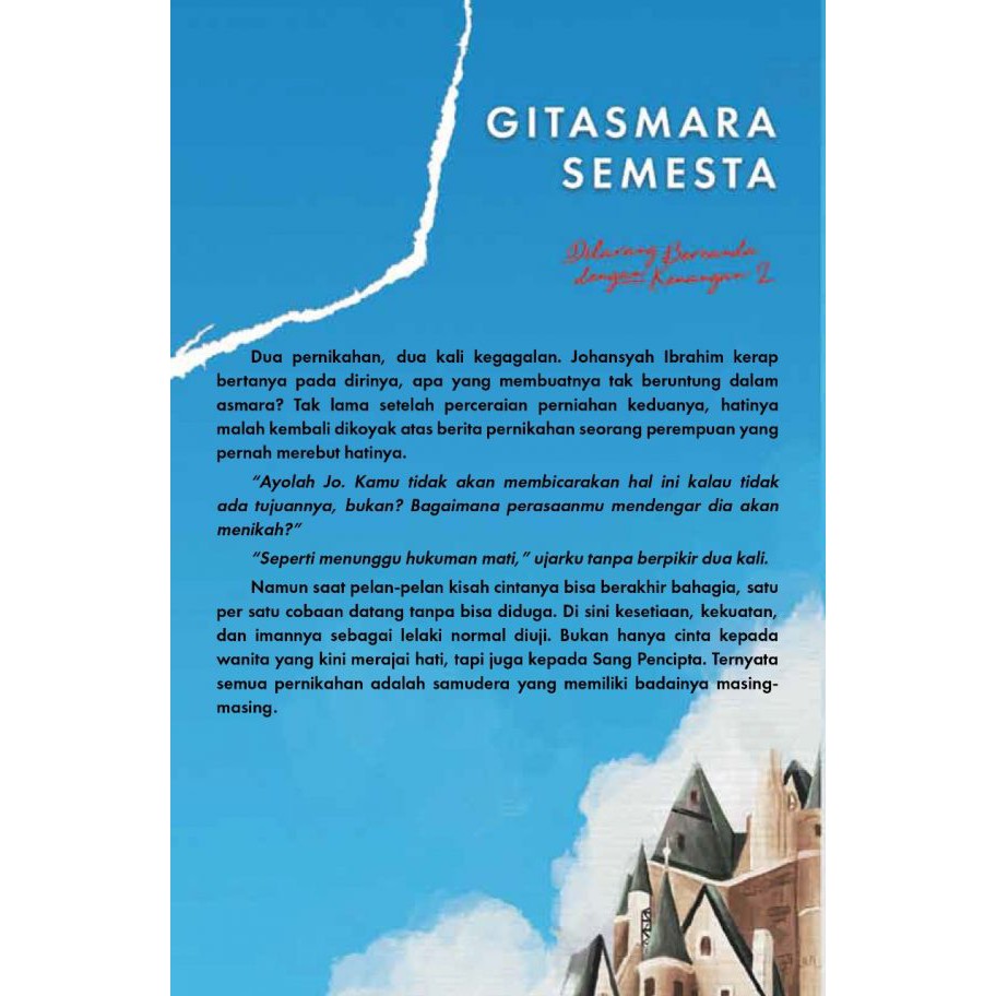 Novel Fiksi - DILARANG BERCANDA DENGAN KENANGAN 2 (GITASMARA SEMESTA) - Republika Penerbit - Original-2