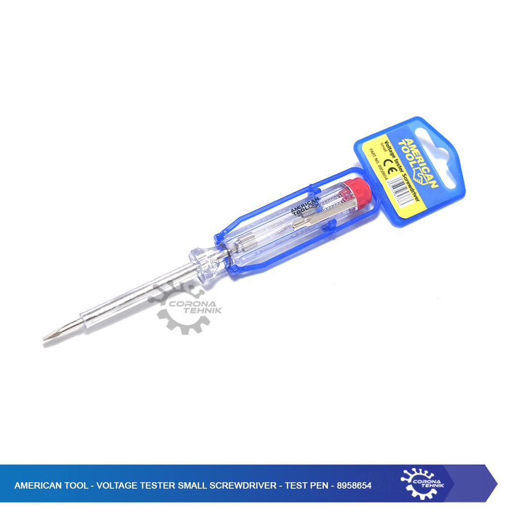 American Tool - Voltage Tester Small Screwdriver - Test Pen - 8958654