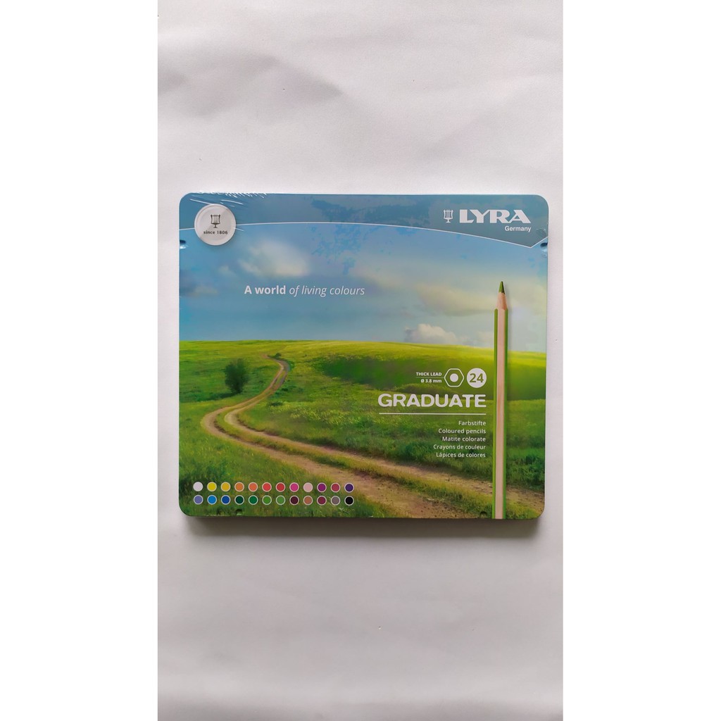 

Pensil warna LYRA GRADUATE Permanent 24 colours