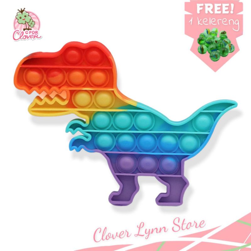 POP IT RAINBOW ROCKET / popit tiktok viral its fidget toys bubble-2