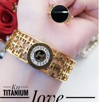 TiTanium set gelang cincin T02