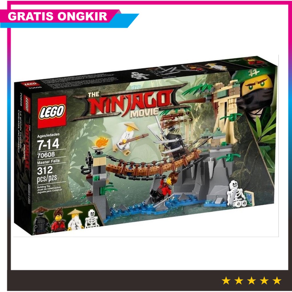 lego ninjago movie master falls