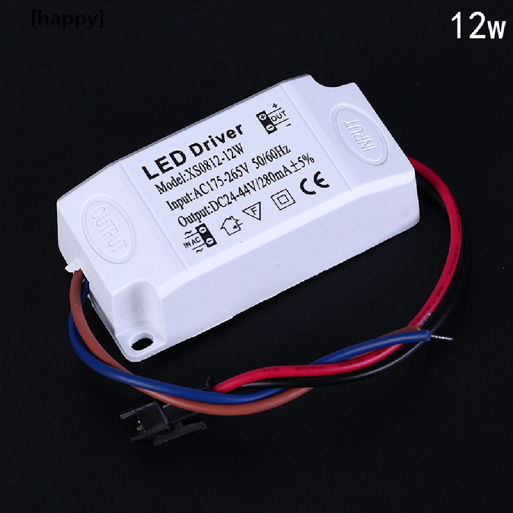 Power Supply Adapter Transformer Switch 3w 7w 12w 18w 24w Untuk Lampu Led