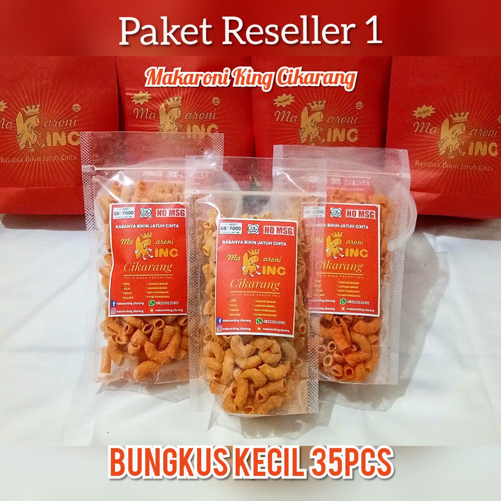 

Makaroni King Cikarang Makaroni Goreng Paket Reseller 1