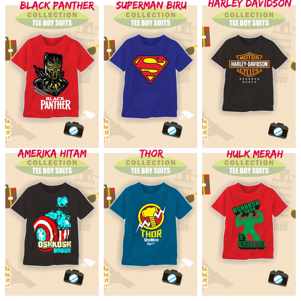 KAOS ANAK PREMIUM TERMURAH / KAOS ANAK DISTRO MURAH GROSIR PART 1