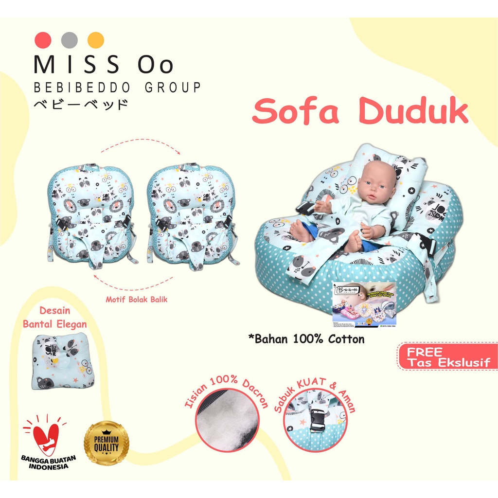 sofa bayi multifungsi / sofa bayi gesper jumbo / sofa bayi duduk jumbo