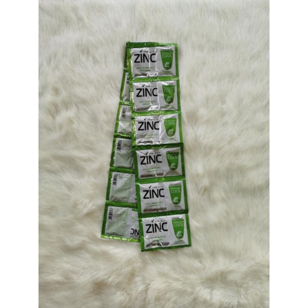 shampo zinc hijau sachet