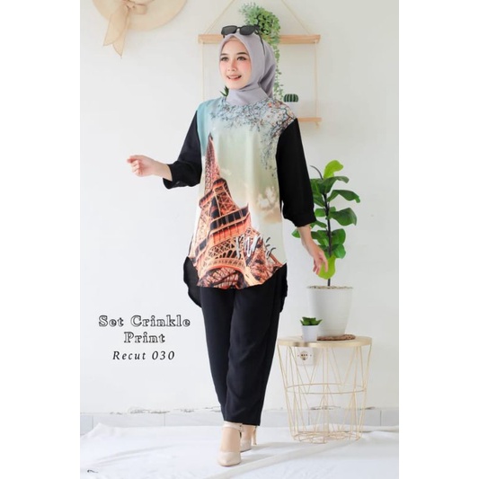 ONESET SUBLIM | SETELAN CELANA FULL CRINGKEL TERMURAH